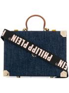 Philipp Plein Denim Tote Bag - Blue