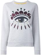 Kenzo 'eye' Sweatshirt, Women's, Size: Large, Grey, Cotton