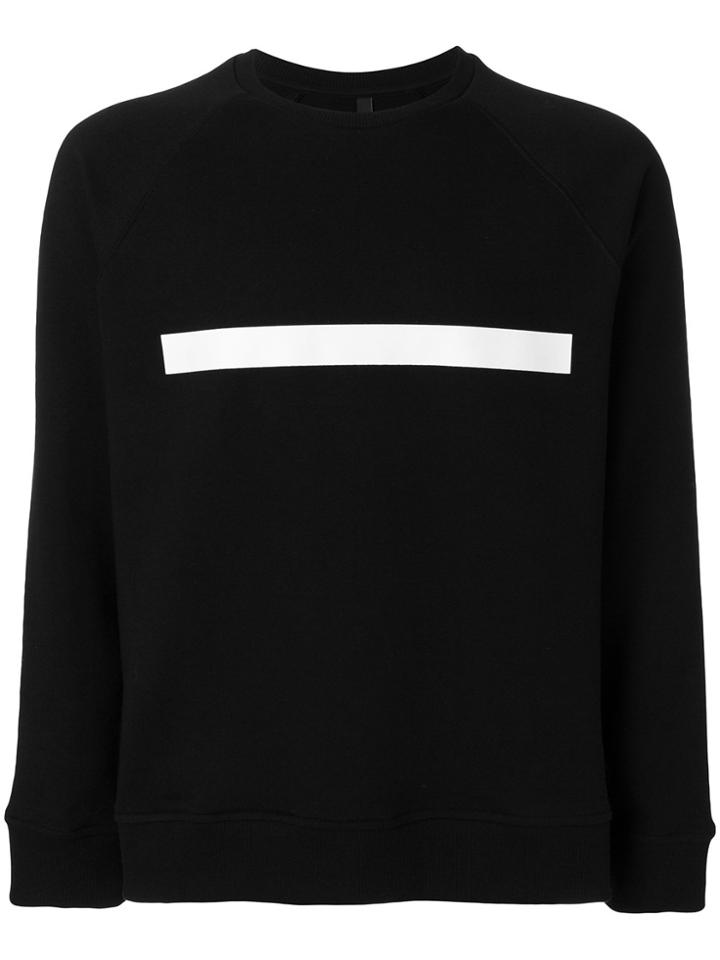 Neil Barrett Taped Sweatshirt - Black