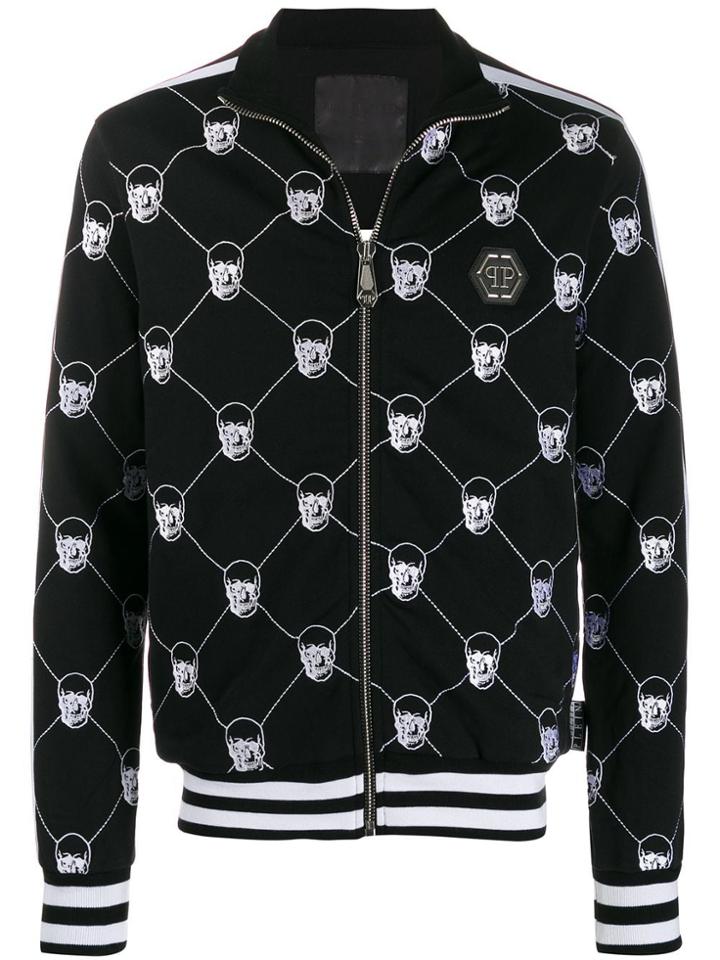 Philipp Plein Skull Jogging Jacket - Black