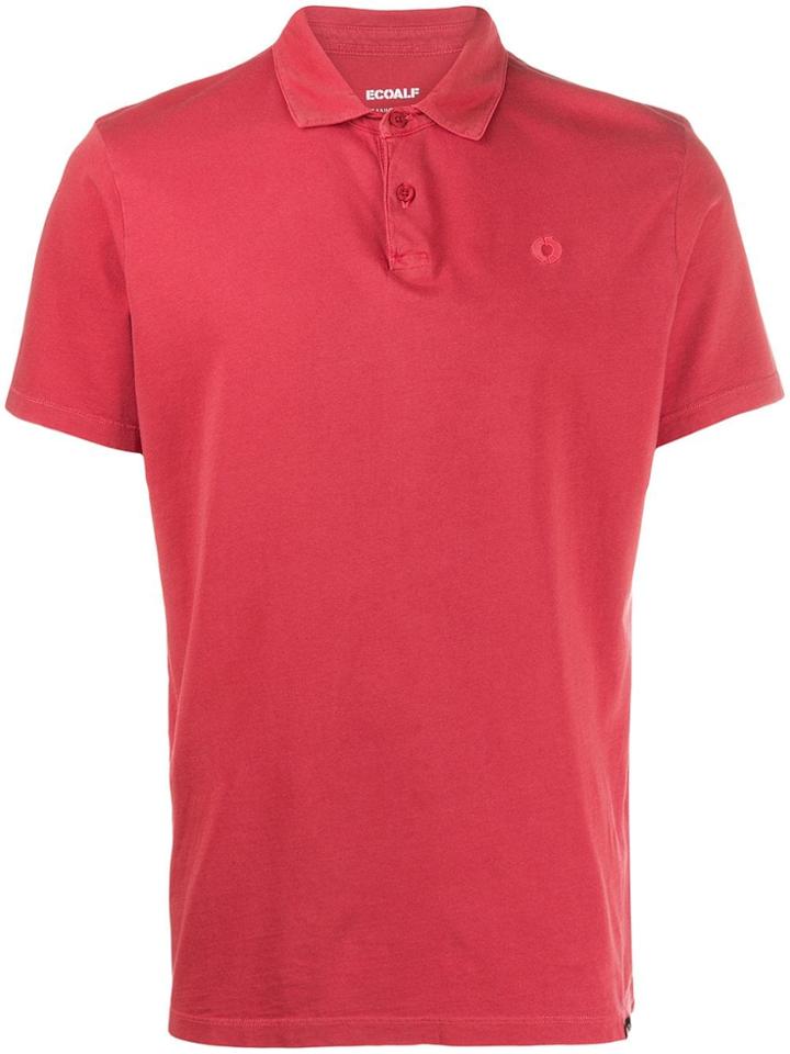 Ecoalf Short-sleeved Polo Shirt - Red