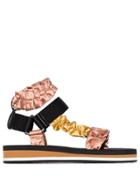 Midnight 00 Scrunchie Strap Sandals - Pink