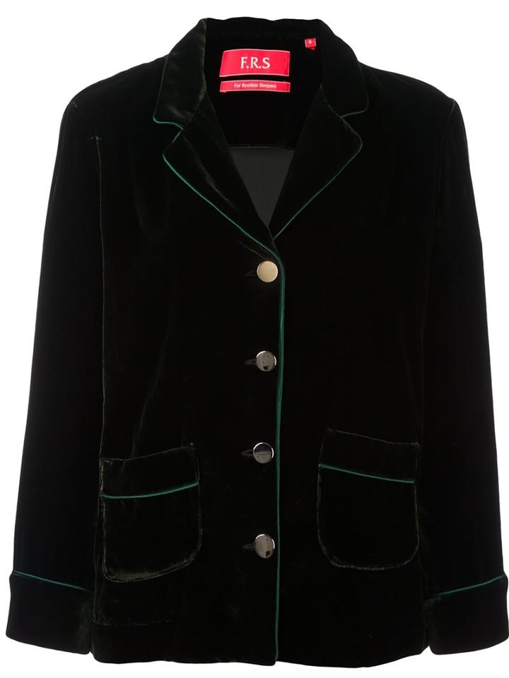 For Restless Sleepers Velvet Effect Trouser Suit