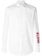 Ports 1961 Hashtag Embellished Shirt - White