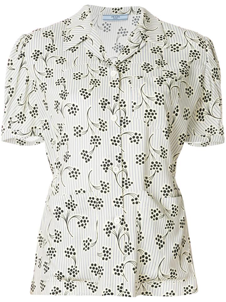 Prada Mimosa Print Shirt - Multicolour