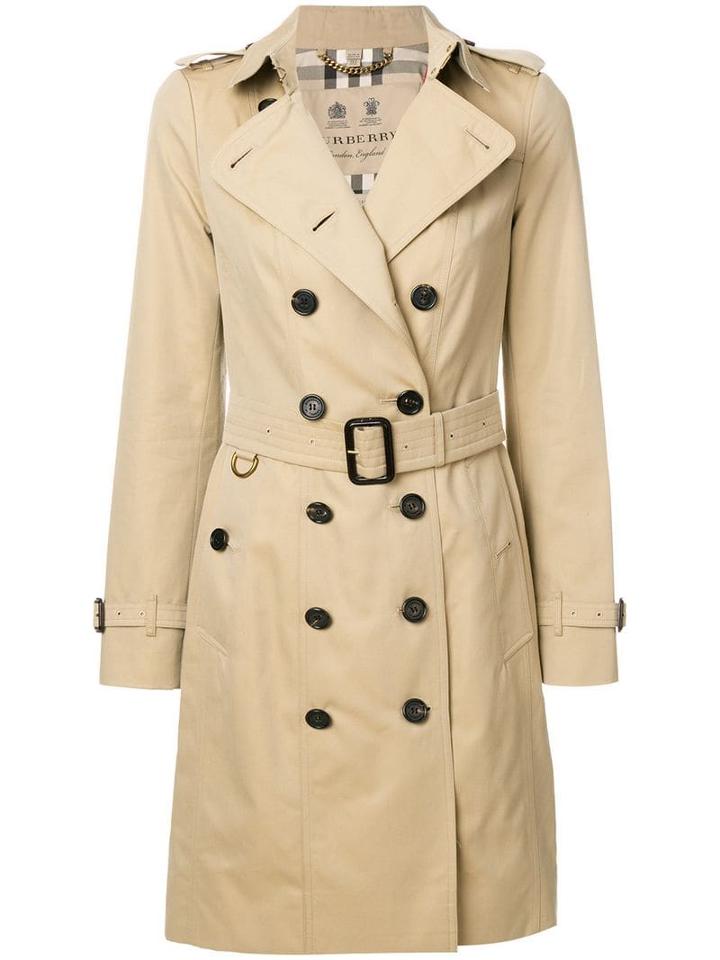 Burberry The Sandringham- Long Trench Coat - Neutrals