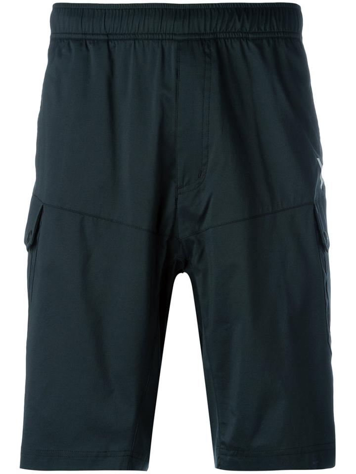 Adidas By White Mountaineering - Loose Fit Track Shorts - Men - Polyester - L, Black, Polyester