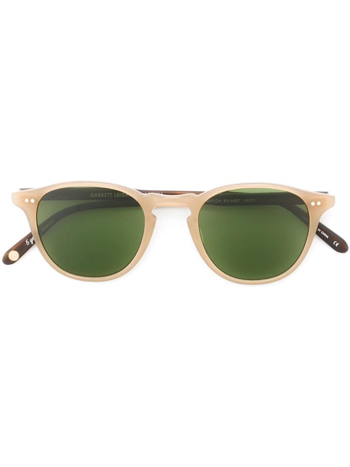 Garrett Leight Matte 'hampton' Sunglasses - Neutrals