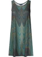 Lygia & Nanny Sleeveless Flared Dress, Women's, Size: 46, Green, Polyester/spandex/elastane