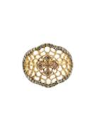 Loree Rodkin 'princess' Lacey Cross Diamond Ring, Women's, Size: 6, Metallic