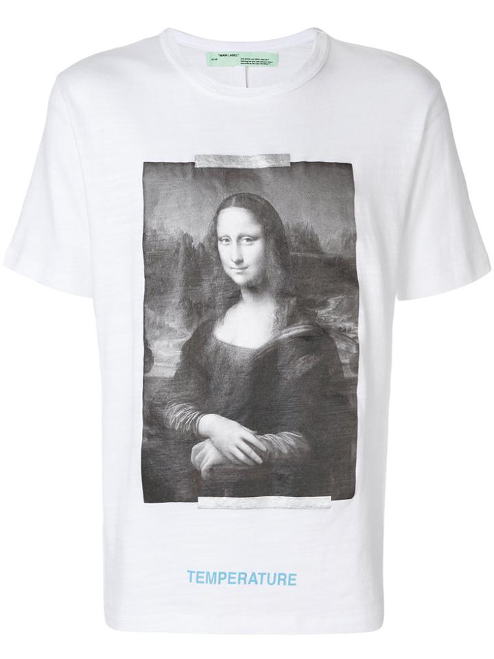 Off-white Monalisa Print T-shirt