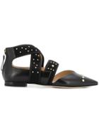 Benedetta Boroli Studded Ballerinas - Black