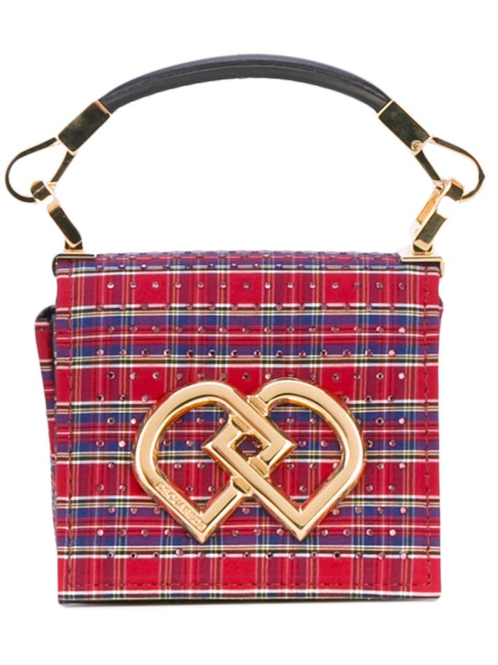 Dsquared2 - Dd Mini Bag - Women - Cotton/calf Leather/polyamide - One Size, Red, Cotton/calf Leather/polyamide