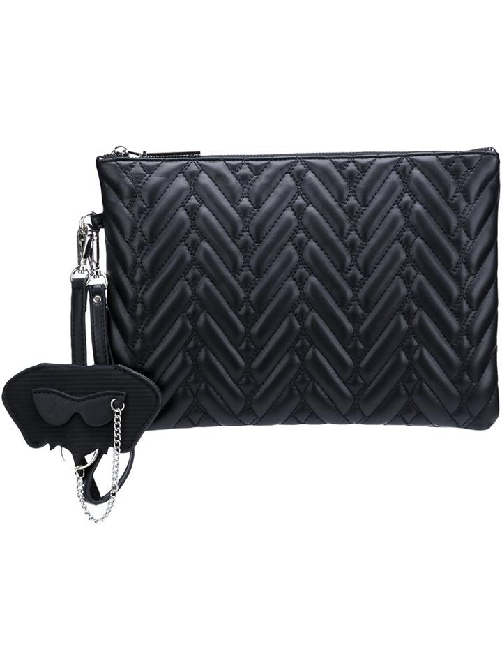 Christian Siriano 'kenza' Clutch, Women's, Black