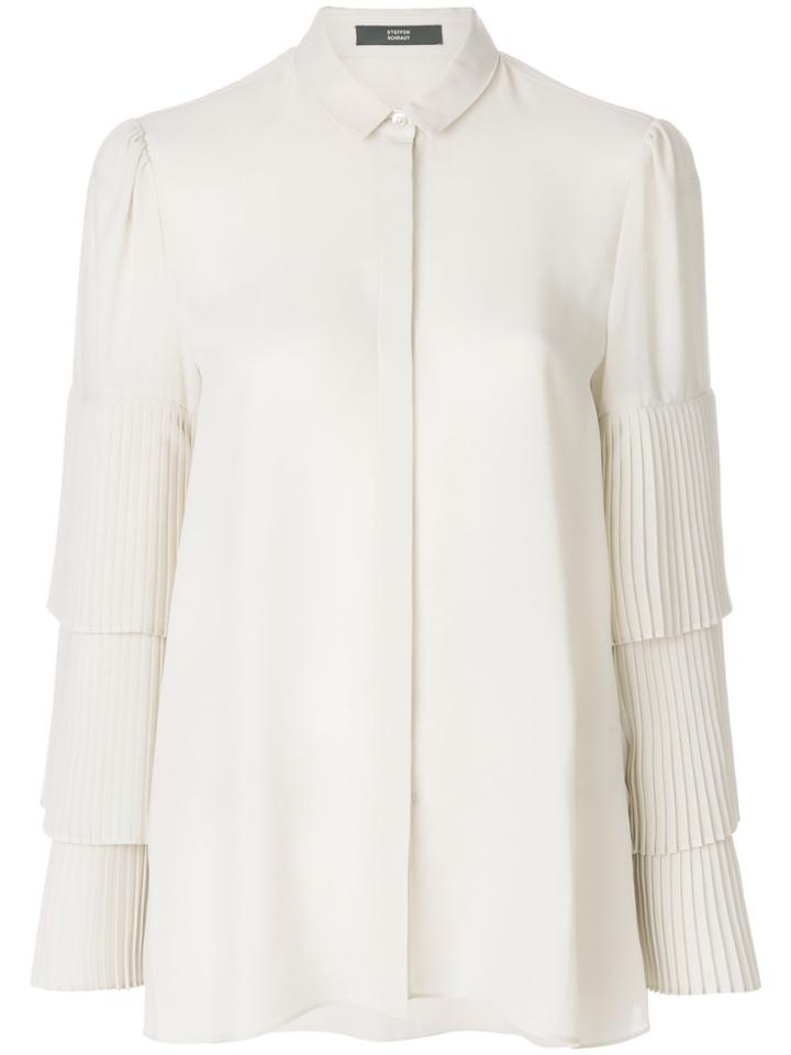Steffen Schraut Layered Sleeves Shirt - Nude & Neutrals