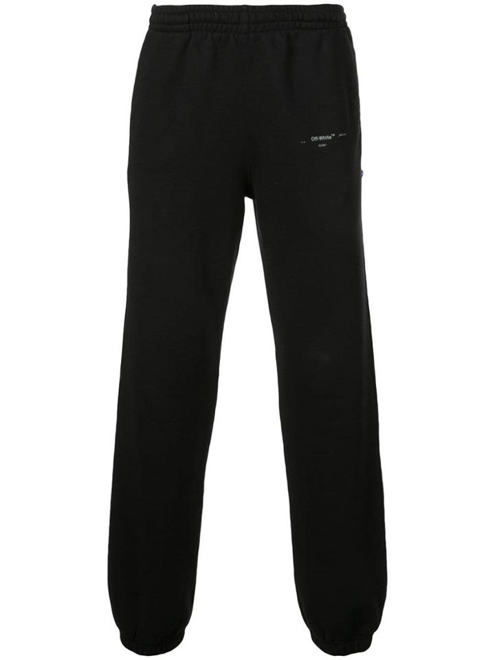 Off-white Unfinished Slim Sweatpants - Black