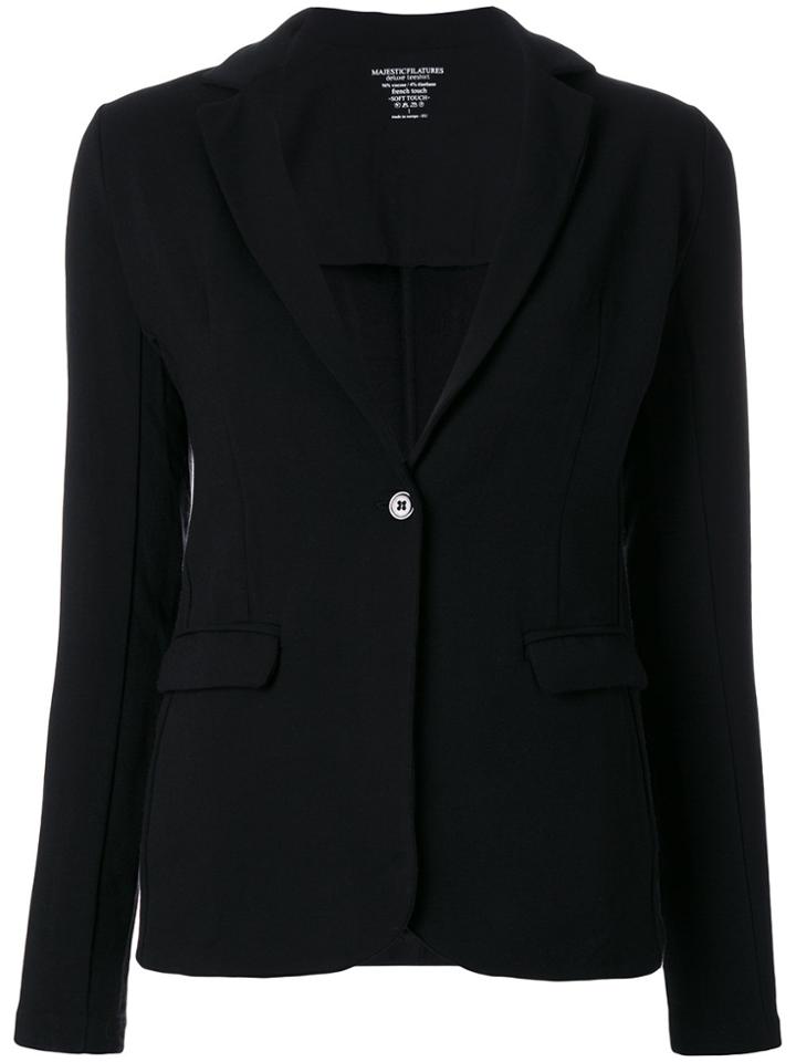 Majestic Filatures Classic Blazer - Black