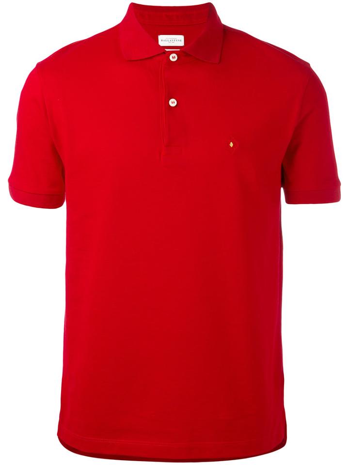 Ballantyne - Chest Logo Polo Shirt - Men - Cotton - L, Red, Cotton