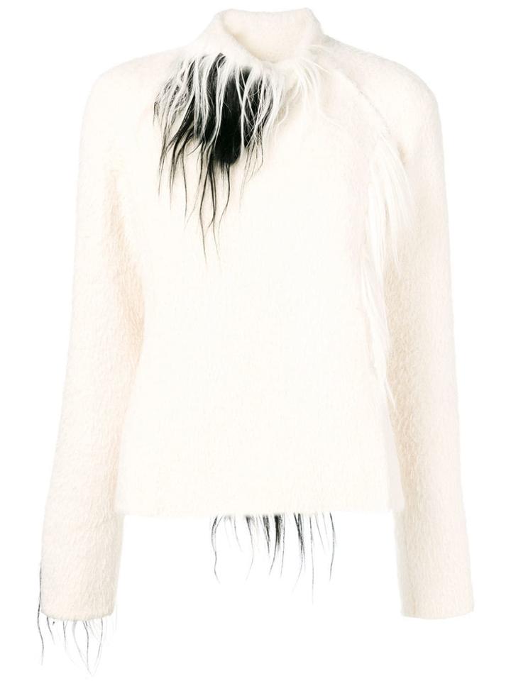 Gianfranco Ferre Vintage 2000's Appliqué Detail Jacket - White