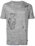 John Varvatos Crew Neck T-shirt - Grey
