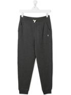 Ralph Lauren Kids Colour Block Track Pants - Grey