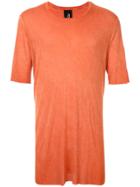 Thom Krom Acid-washed T-shirt - Orange