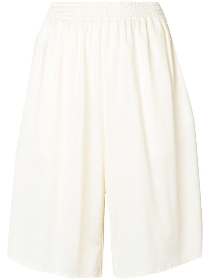 Mm6 Maison Margiela Elasticated Waist Shorts - Nude & Neutrals