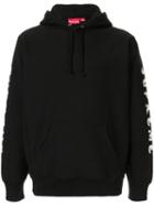 Supreme Gradient Sleeve Hooded Sweatshirt - Black