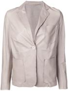 Salvatore Santoro Single Breasted Blazer - Neutrals