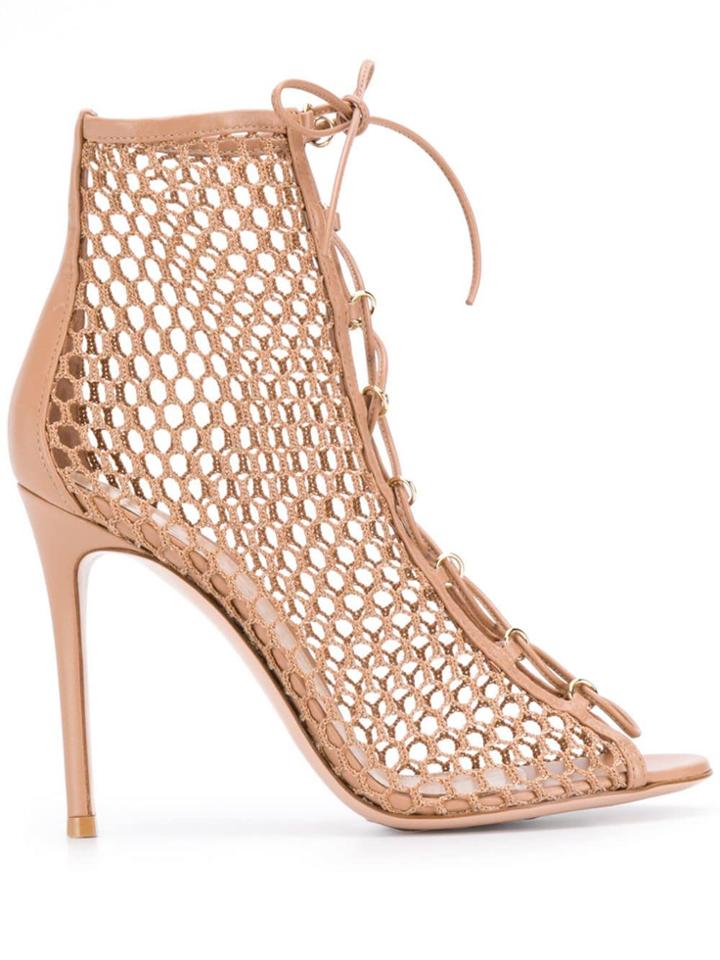 Gianvito Rossi Helena Booties - Neutrals