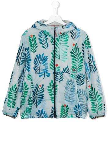 Bellerose Kids Floral Print Jacket, Girl's, Size: 14 Yrs, Blue