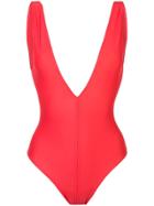 Reformation Riviera Swimsuit - Red