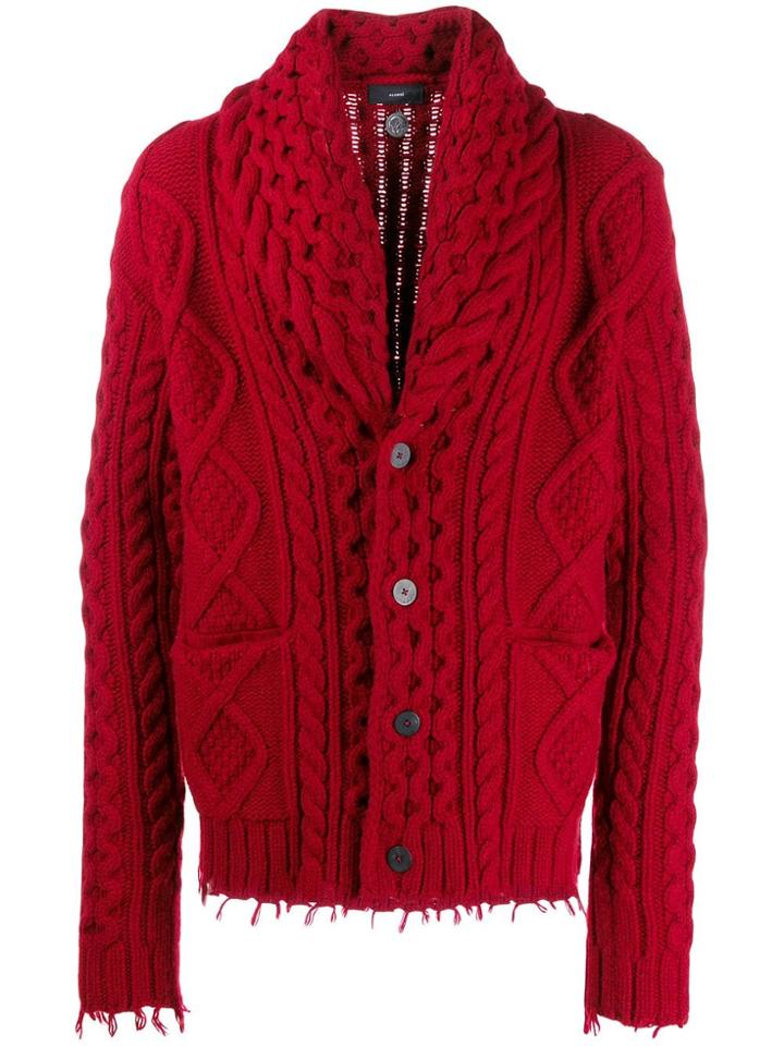 Alanui Button-down Cardigan - Red