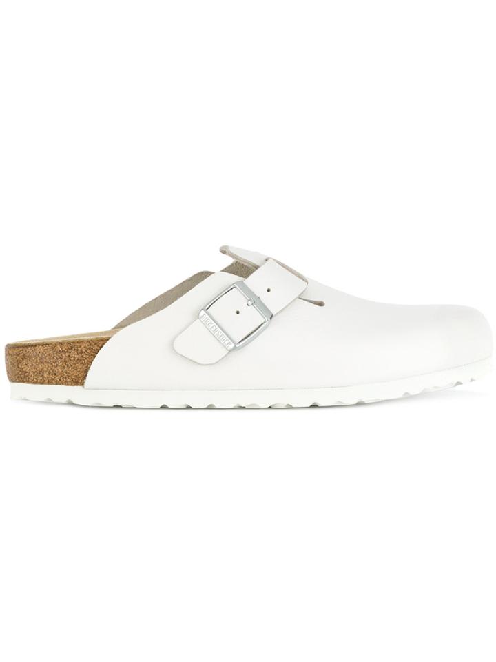 Birkenstock Buckled Loafers - White