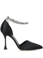 Manolo Blahnik Anclara 100mm Pumps - Black