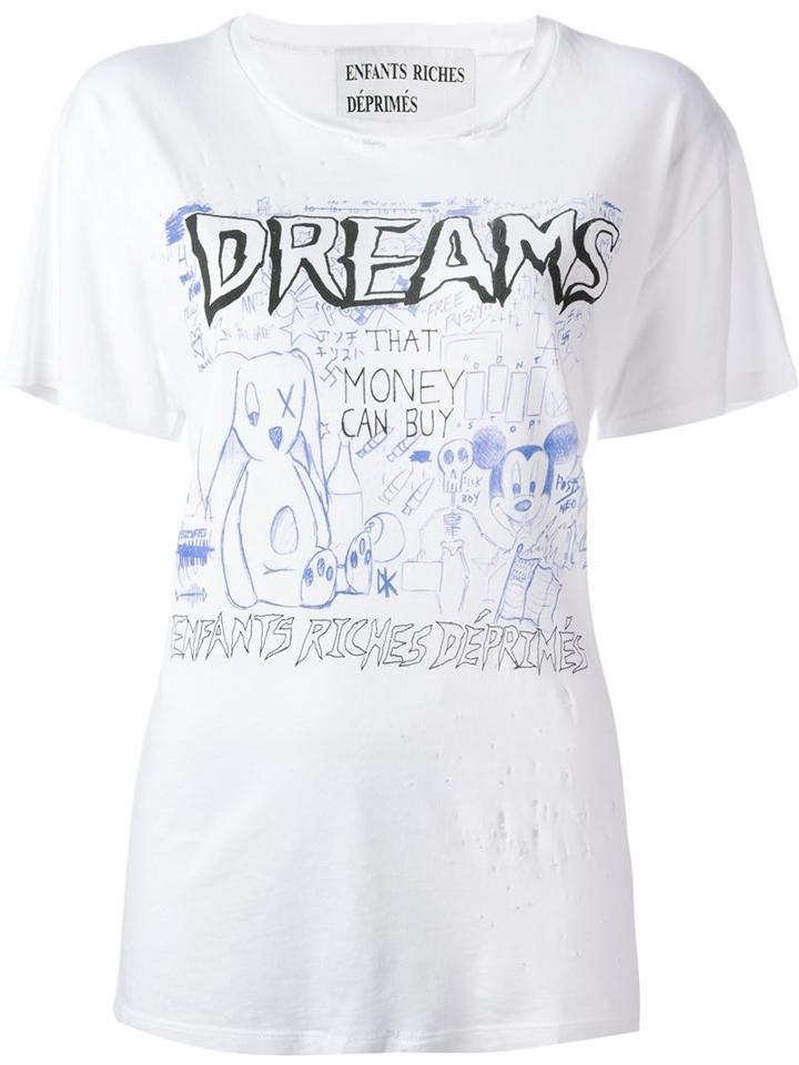 Enfants Riches Deprimes Distressed T-shirt