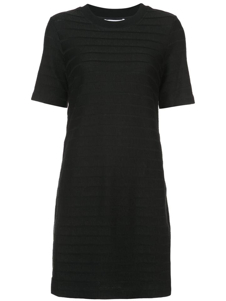 Derek Lam 10 Crosby Short Sleeve T-shirt Dress - Black