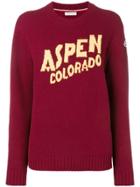 Moncler Aspen Sweater - Red