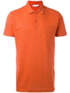Sunspel Riviera Polo Shirt - Yellow & Orange