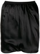 Rick Owens Buds Skirt Shorts - Black
