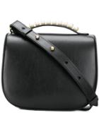 Simone Rocha Pearl Embellished Crossbody Bag - Black