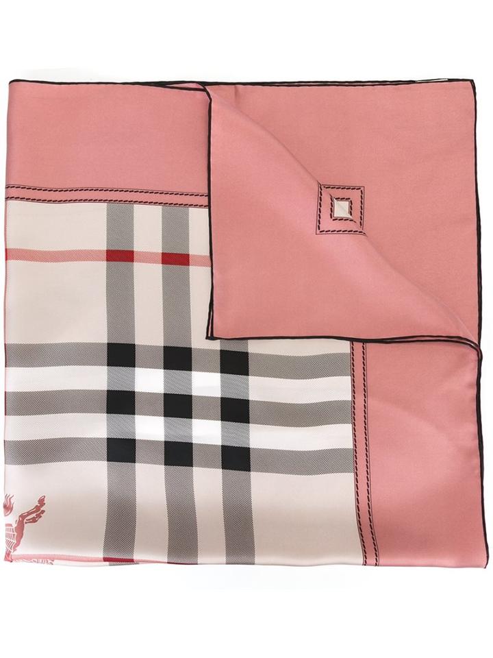 Burberry House Check Scarf, Women's, Silk