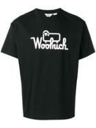 Woolrich Logo Print T-shirt - Black