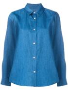 A.p.c. Button-up Shirt - Blue