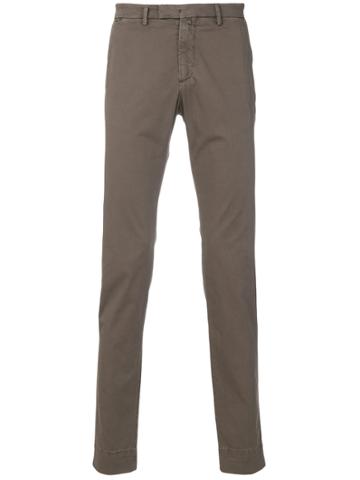 Briglia 1949 Slim Chinos - Brown