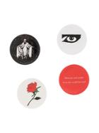 Undercover Demons And Spirits Brooch - Multicolour