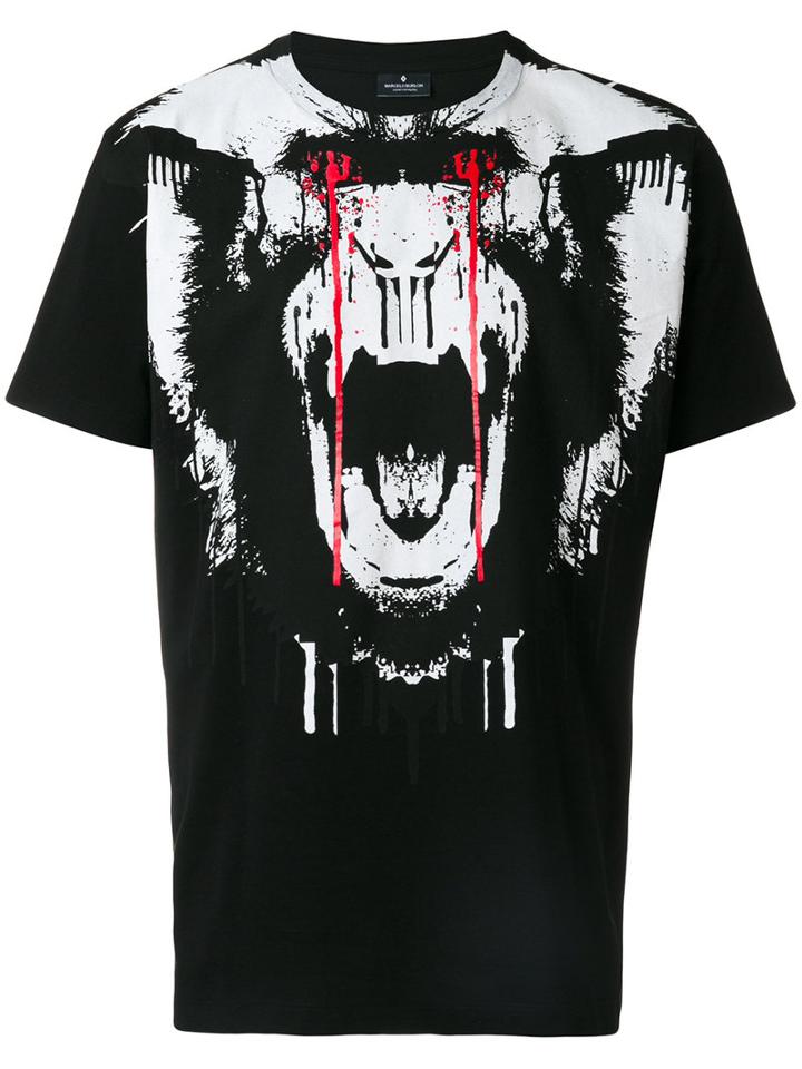 Marcelo Burlon County Of Milan - Printed T-shirt - Men - Cotton - S, Black, Cotton