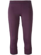 Adidas By Stella Mccartney Fitness Capris, Women's, Size: Small, Pink/purple, Polyester/spandex/elastane