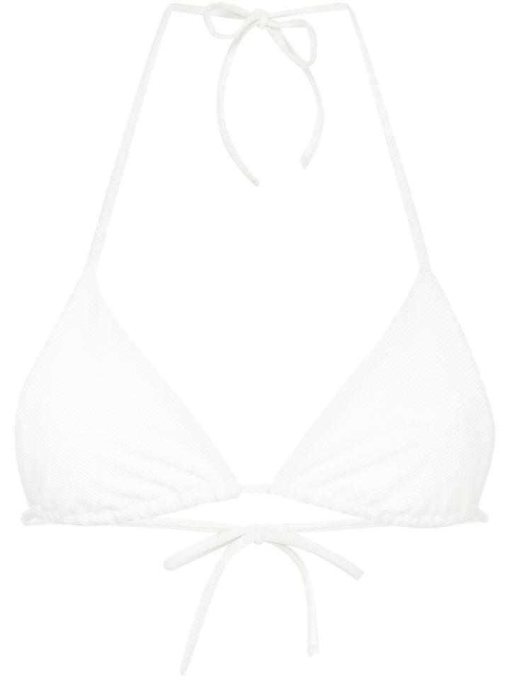 Matteau The String Triangle Bikini Top - White