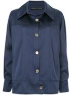 Nino Babukhadia Oversized Jacket - Blue